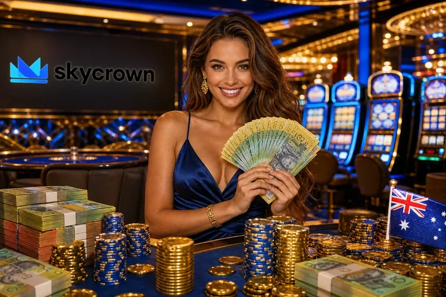 SkyCrown Casino lobby